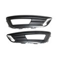 thumbnail image 1 of KarParts360 For Ford Focus 2015 2016 2017 2018 Fog Light Bezel Driver And Passenger Side | Pair | Front | For Models With Fog Light | ABS Plastic | Chrome/Black | Titanium | For FO1038157, FO1039157, 1 of 6