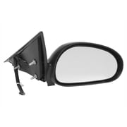 KarParts360 For Ford Mustang 1999 00 01 02 03 2004 Door Mirror Passenger Side | Black Housing | Plastic Material | Electric Adjustment | Screws Attachment | Clear Glass | Powered Mirror | XR3Z17682AA