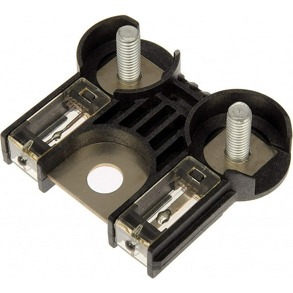 KarParts360 For Ford Mustang 2005-2014 Battery Fuse | Plastic | Black; Silver | Fusible Link | 12V Voltage | Steel Terminal | 200A; 100A Fuse Amperage | Replacement For BR3Z-14526-AA