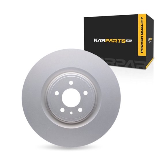 KarParts360 For Ford Mustang 2013 2014 Brake Rotor | 32 Millimeters / 1.26 Inches Nominal Thickness | 380 Millimeters / 14.96 Inches Outside Diameter | 5 Stud/Lug Hole