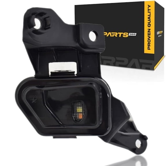 KarParts360 For Ford Mustang 2024 2025 Turn Signal Light Driver Side | Clear | LED | ABS Plastic Housing | PMMA Plastic Lens | LED Park Light Bulb Type | Screw-In Attachment Method | For FO2520199