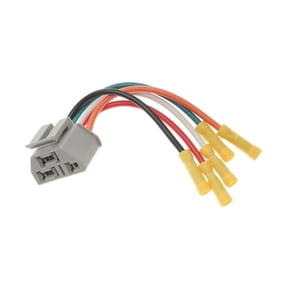 KarParts360 For Ford Mustang/Probe 1990 91 92 93 1994 Electrical Connector | Plastic | Metal Contact Terminal | Blade Terminal | Push On Attachment Method | Trapezoid Connector