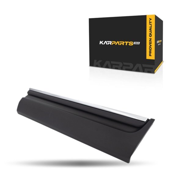 KarParts360 For Ford Police Interceptor Utility 2013 2014 2015 Door Molding Front, Passenger Side | Textured Black | Excludes Chrome Insert | Replacement For FO1305112 | BB5Z7820878AA