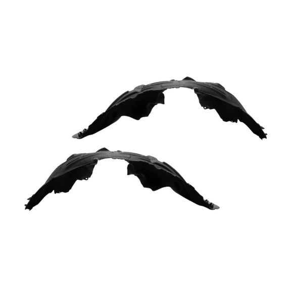 KarParts360 For Ford Police Interceptor Utility 2020 2021 2022 Fender Liner Driver & Passenger Side | Pair Front | PET Plastic Heat Formed | FO1248204, FO1249204 | LB5Z16103A, 191275731284, LB5Z16102