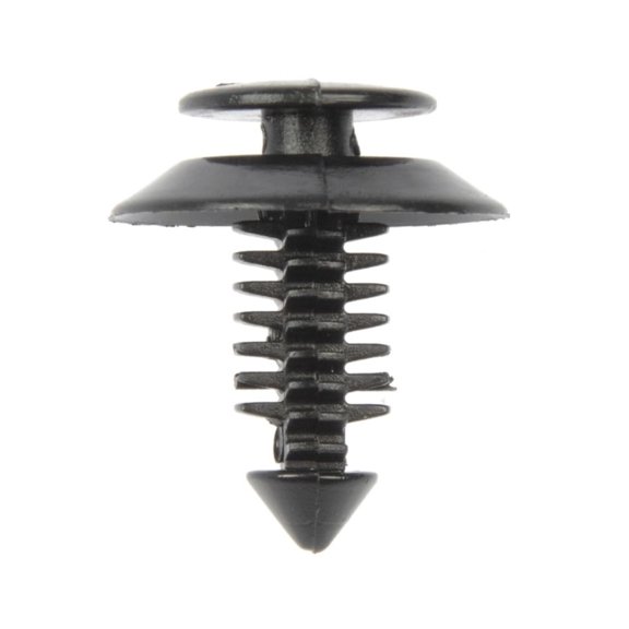 KarParts360 For Ford Ranger 1990 1991 1992 Panel Trim Retainer| Nylon, Plastic Material | Black | 0.313 Inches Fastener Hole Size | 1/2 Inches Head Diameter | 15 pieces | For N801925S, N802900