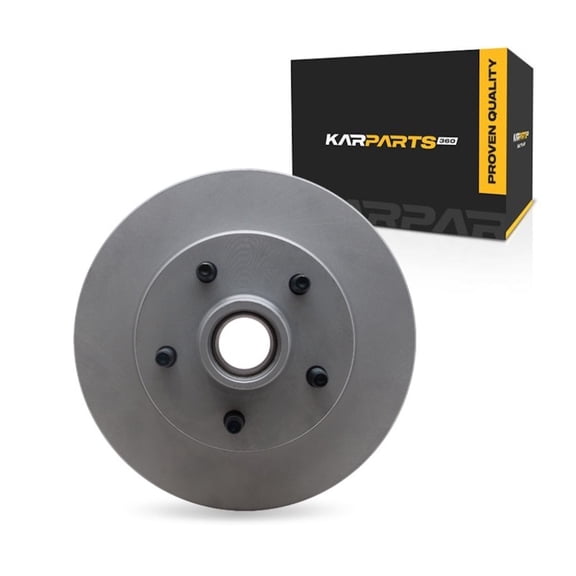 KarParts360 For Ford Ranger 1990 91 92 93 1994 Brake Rotor | 22 Millimeters / 0.87 Inches Nominal Thickness | 261 Millimeters / 10.28 Inches Outside Diameter | 5 Stud/Lug Hole