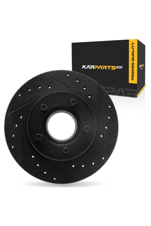 For Ford Ranger 1990 91 92 93 1994 Brake Rotor Front, Passenger Side | Cast Iron | Vented | 20.6 Millimeters/0.81 Inches Discard Thickness | 22.2 Millimeters/0.87 Inches Nominal Thickness