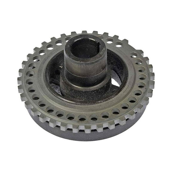 KarParts360 For Ford Ranger 1995-2008 Harmonic Balancer | Gray | Serpentine Drive Belt | Keyway | 1 Mounting Hole Quantity | Replacement For F5DZ6316A, F5TZ6316B