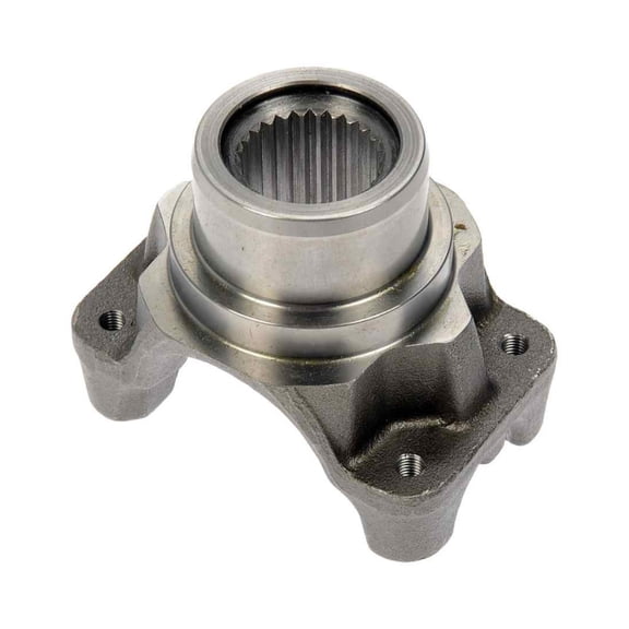 KarParts360 For Ford Ranger 2001 02 03 04 2005 Differential Pinion Yoke | Steel | Gray Color | 24.56 Millimeters Inside Diameter | 1/4-28 Inches Mounting Hole Diameter | 4 Mounting Hole