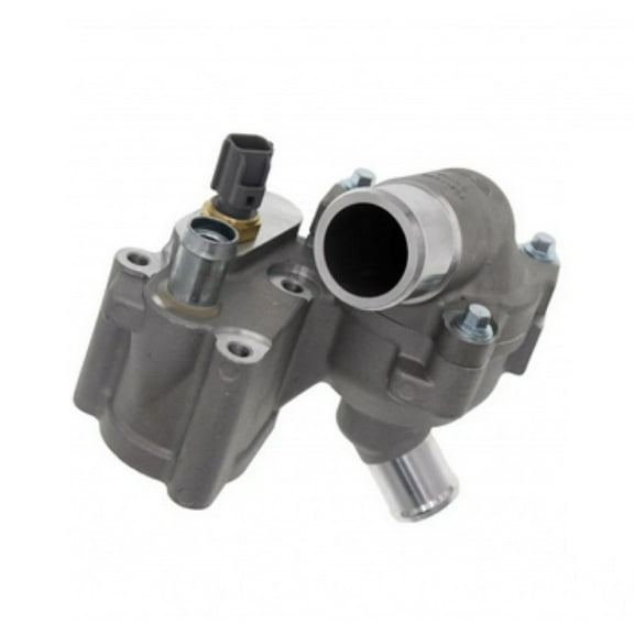 KarParts360 For Ford Ranger 2004-2011 Engine Coolant Thermostat | Aluminum | Silver | Standard Grade | 2.79 Inches Flange Thickness | 2.79 Inches Flange Width | Replacement For 1F7415172, 2L2Z8592-BA