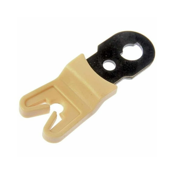 KarParts360 For Ford Ranger 2010 2011 Door Lock Rod Clip | Metal; Plastic | Beige And Black Color | 0.25 Inches Hole Diameter | Replacement For YL3Z1521971-AB, YL3Z1521971AA