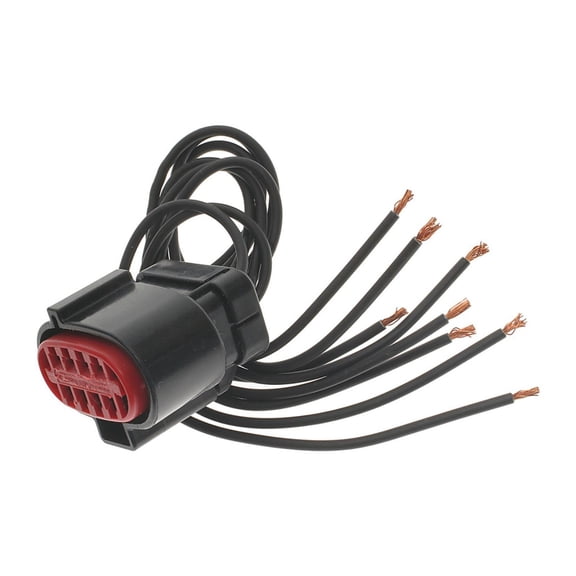 CarLights360 For Ford Taurus 1996 1997 Neutral Safety Switch Connector | Plastic | Metal Contact Terminal Material | Blade Terminal | Push On Attachment Method | Oval Connector | Replacement For 9776