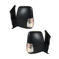 thumbnail image 1 of KarParts360 For Ford Transit 2020 2021 2022 2023 Door Mirror Driver And Passenger Side | Pair | Power | Heated | With Turn Signal | Power Folding | Short Arm | 12 Pin Connector | Low Roof | Textured, 1 of 4