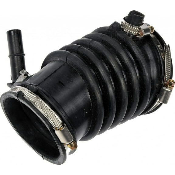 KarParts360 For Ford Transit Connect 2010 2011 2012 2013 Air Intake Hose | Rubber | With Clamps | Black | One Piece Configuration | Molded Assembly End 1 Shape | Regular Grade | For 9T1Z9B659B