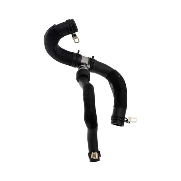 KarParts360 For Ford Transit Connect 2010 2011 2012 2013 Radiator Coolant Hose Lower | Rubber Material | Black | Molded Assembly Hose Shape | 90 Degree Angle | Replacement For 9T1Z8286C