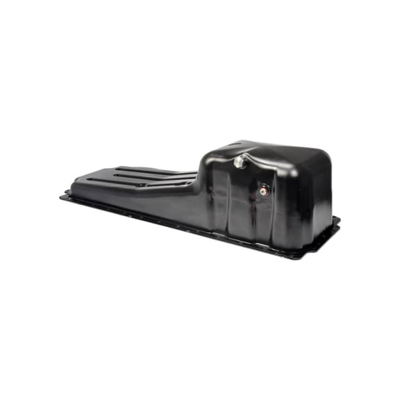 KarParts360 For Freightliner Classic/Classic XL 2001 2002 Engine Oil Pan | Steel Material | Black | 1x18 Drain Thread Size | Rear Sump Location | 44 qt Capacity | Replacement For 3030257, 3031959