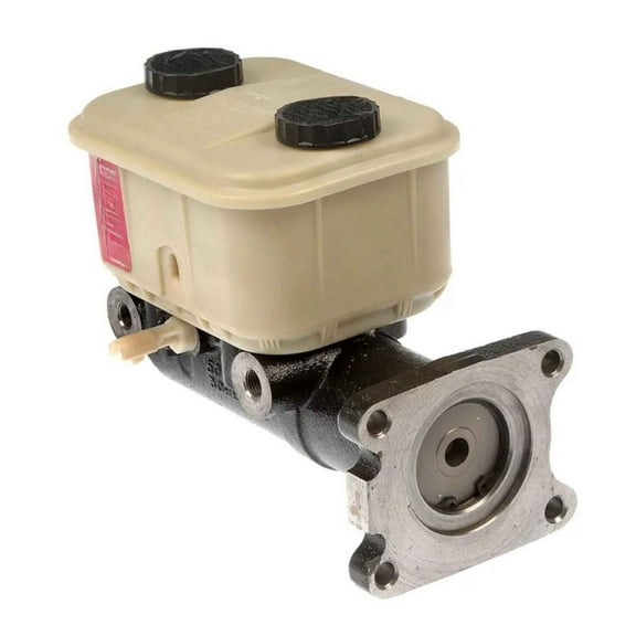 KarParts360 For Freightliner FL50/FL60 1999 2000 2001 Brake Master Cylinder | Cast Iron | 2 Inches Bore Diameter | 2 Outlets | Reservoir Included | Sensor Excluded | Replacement For F81Z2140-AA