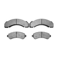 thumbnail image 1 of KarParts360 For Freightliner FL70 1991-2003 Disc Brake Pads | Mechanical Pad Wear Sensor | 3.15 Inches Inner Pad Height | 8.07 Inches Inner Pad Width | 3.81 Inches Outer Pad Height, 1 of 4