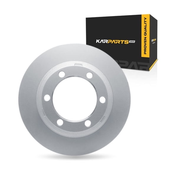 KarParts360 For Freightliner FS65 1997-2008 Brake Rotor | Coated | 33.53 Millimeters / 1.32 Inches Discard Thickness | 381 Millimeters / 15.00 Inches Outside Diameter | 6 Stud/Lug Hole