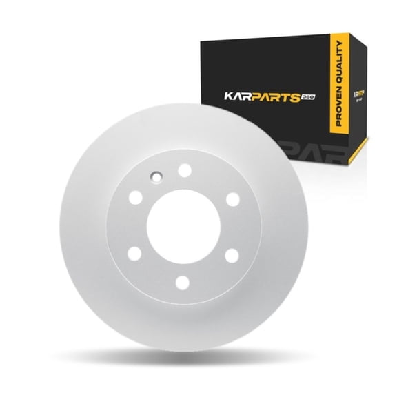 KarParts360 For Freightliner Sprinter 1500/4500 2019 2020 2021 Disc Brake Rotor Front | Cast Iron | 28 Millimeters/1.10 Inches Nominal Thickness | 300 Millimeters/11.81 Inches Outside Diameter