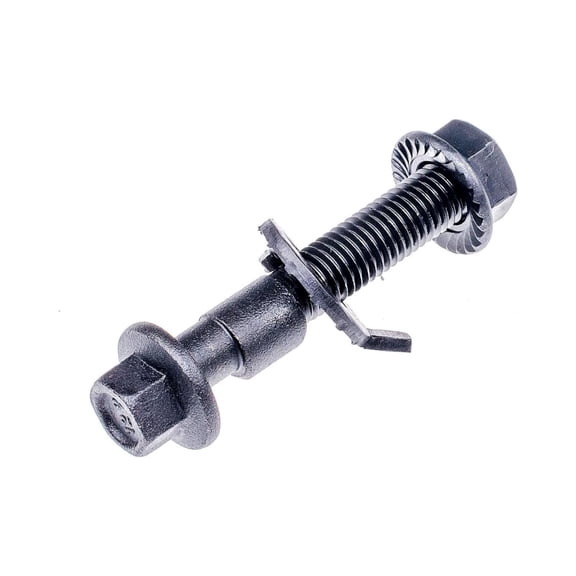 KarParts360 For Freightliner Sprinter 2500 2014 15 16 17 2018 Alignment Camber Bolt Set | Steel Washer | Manual Adjustment Type | Black Color | +/- 1.75 deg Adjustment Range | 12.9 Bolt Grade