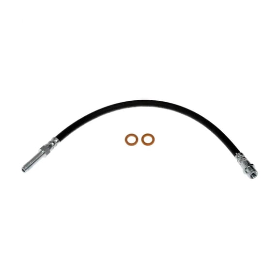 KarParts360 For Freightliner Sprinter 3500 2010-2019 Brake Hydraulic Hose | Stamped Steel Bracket Material | Black | Female End 1 Fitting Type | Replacement For 9064281235, 9074282600
