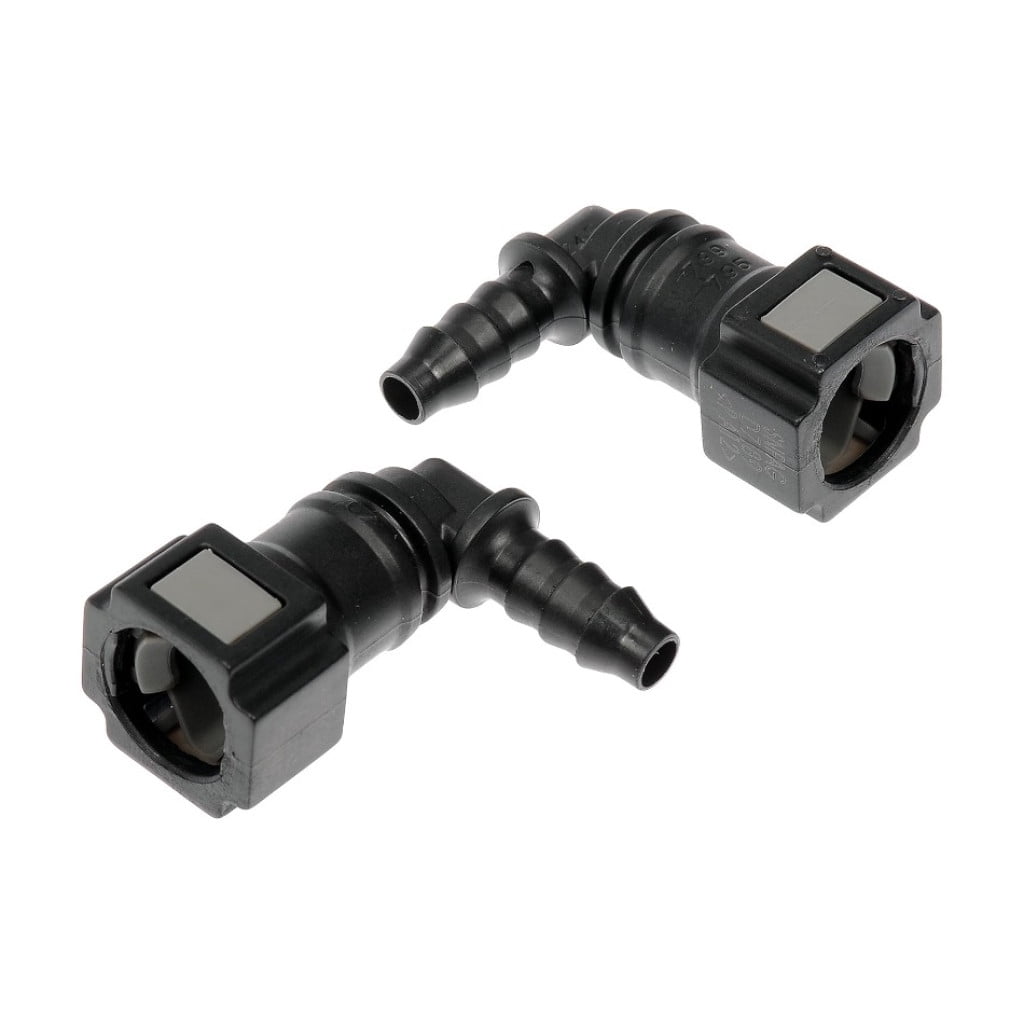 KarParts360 Fuel Line Connectors | Plastic | Male Inverted Flare End 1 ...