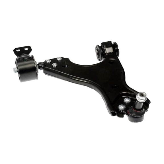 KarParts360 For GMC Acadia 2007-2016 Suspension Control Arm And Ball Joint | Steel | Black | Rubber Bushing | Threaded Stud | Bolt In Mounting | Replacement For 25798012, 25995438