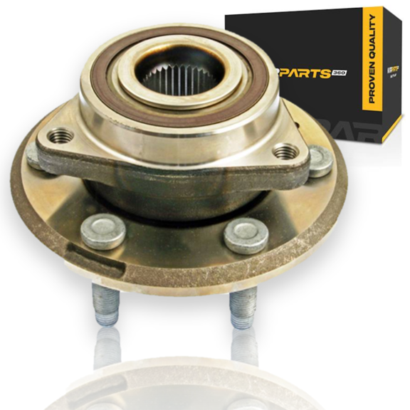 KarParts360 For GMC Acadia 2007-2017 Wheel Hub and Bearing Assembly | Encoder Anti Lock Braking System | Gold Classification | 75.600 mm Brake Pilot Diameter | 12 mm Flange Bolt Hole Diameter