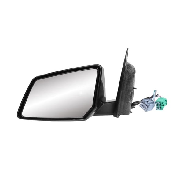 KarParts360 For GMC Acadia 2008 09 10 11 2012 Door Mirror Driver Side | Textured Black | Paint To Match Cover | Power | Power Folding | Heated | With Turn Signal | With Memory | GM1320402 | 25883677