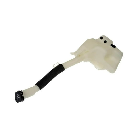 KarParts360 For GMC Acadia 2010-2016 Windshield Washer Fluid Reservoir | Plastic Material | Clear Finish | 3.7 Liters Capacity | With Cap | Replacement For 20907759, 20979377