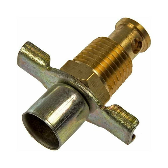 KarParts360 For GMC C1500 1990 1991 Radiator Drain Petcock | Brass Material | 1.52 Inches Tube Length | 1.41 Inches Overall Width | Replacement For 1686198, 8A8115-A
