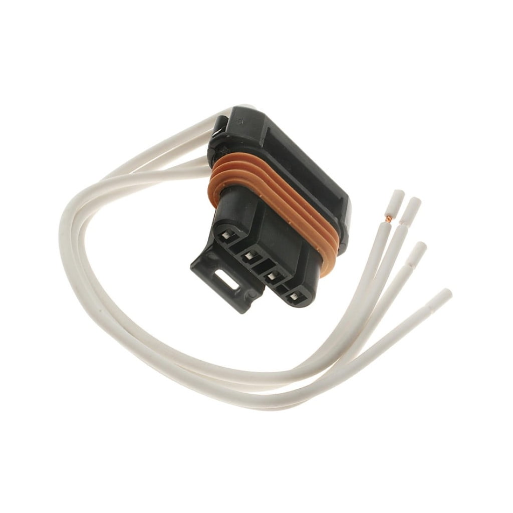 KarParts360 For GMC C2500/K2500 1991 92 93 94 1995 Electrical Connector | Plastic | Metal Contact Terminal | Blade Terminal | Push On Attachment Method | 1 Male Connector