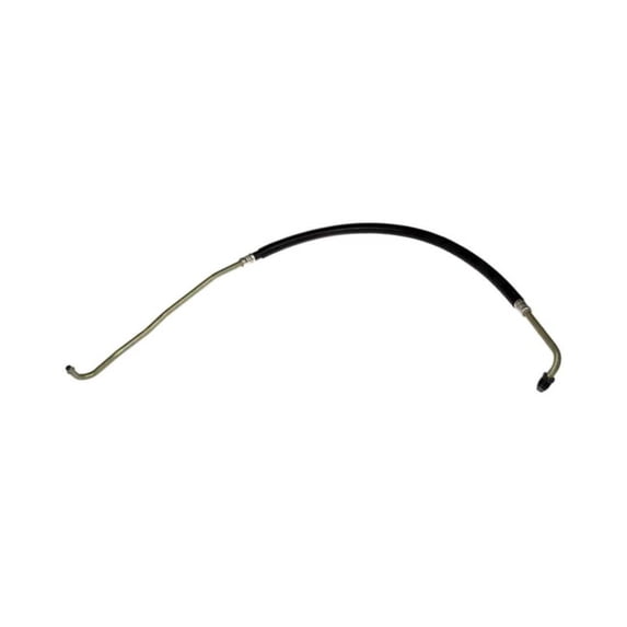 KarParts360 For GMC C2500/K2500 Suburban 1996 1997 1998 1999 Engine Oil Cooler Line | Rubber, Metal | Metallic Gray | Male Threads End 1 | Quick Disconnect End 2 | Replacement For 15985758