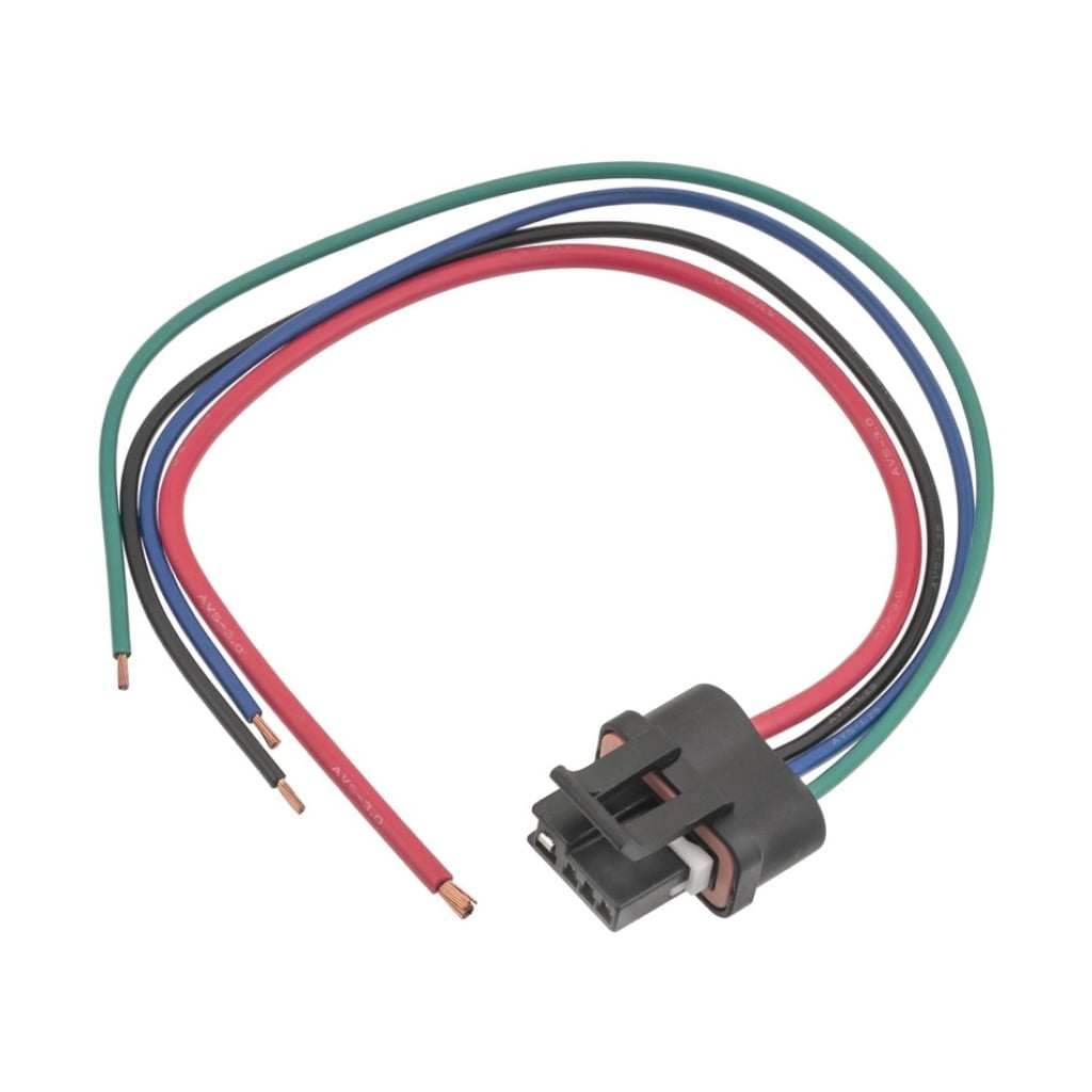 KarParts360 For GMC C3500/K3500 1992-2000 Electrical Connector | Plastic | Metal Contact Terminal | Blade Terminal | Push On Attachment Method | Rectangle Connector | For 1102635, 10463266