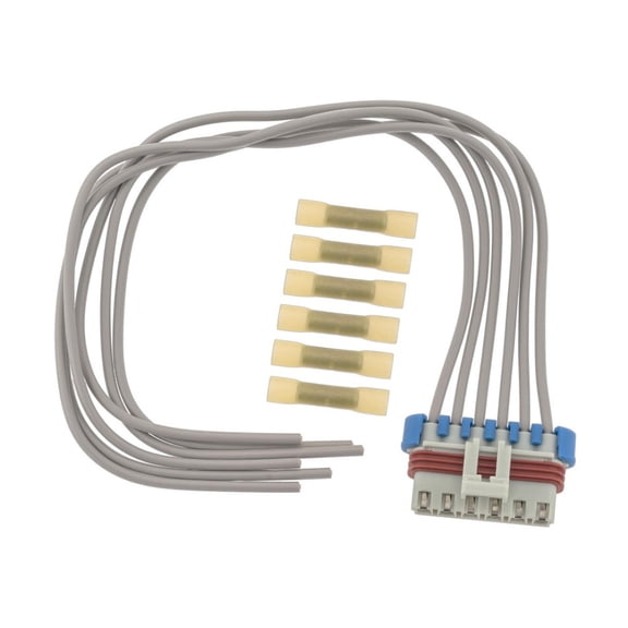 KarParts360 For GMC C7500 Topkick 2009 Electrical Connector | Plastic | Metal Contact Terminal | Blade Terminal | Push On Attachment Method | Rectangular Connector