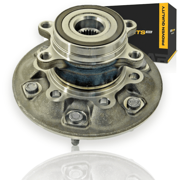 KarParts360 For GMC Canyon 2009 2010 2011 2012 Wheel Hub and Bearing Assembly Front | Encoder Anti Lock Braking System | Gold Classification | Modified Flange | 12 mm Flange Bolt Hole Diameter