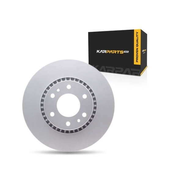 KarParts360 For GMC Envoy 2006 2007 2008 2009 Brake Rotor | Front | Cast Iron | Rotors Only Design | Vented | Plain Rotor Style | 127 Millimeters / 5.00 Inches Bolt Circle | 6 Lug Holes