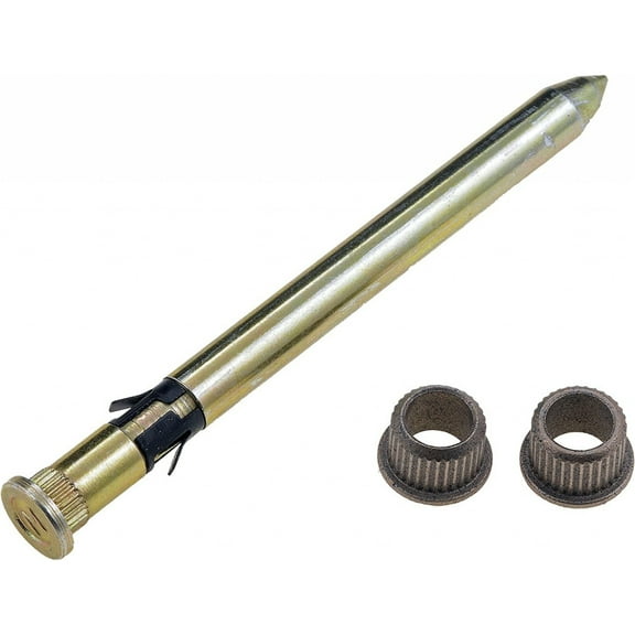 KarParts360 For GMC Jimmy 1992 1993 1994 Door Hinge Pin And Bushing Kit | Steel Pin | Steel and Cooper Bushing | 0.49 Inches Bushing Outside Diameter | Replacement For 12338015, 14066728