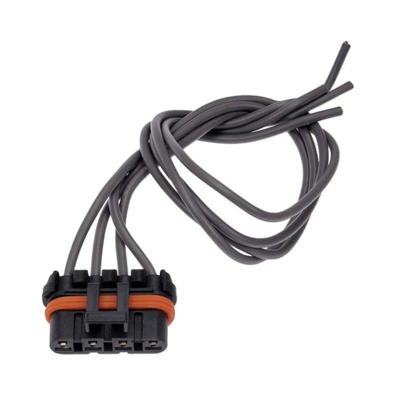 KarParts360 For GMC Jimmy 1995-2001 Blower Motor Resistor Harness | Phosphor Bronze (Tin Plate) Terminal | Female Blade Terminal | 15.75 Inches Overall Length (In) | 4 Wires | Replacement For 1210276