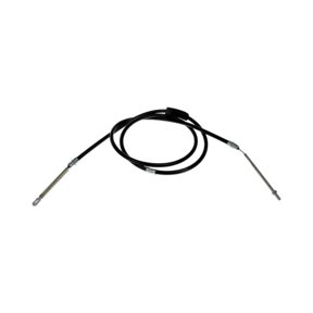 KarParts360 For GMC Jimmy 2002 2003 2004 Parking Brake Cable | Black Housing | Outer Sleeve Rubber | 86.88 Inches Conduit Length | Conduit Included | Replacement For 15769538