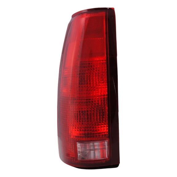 KarParts360 For GMC K2500 1990 91 92 93 94 1995 Tail Light Driver Side | Red Lens | Plastic Housing | Plastic Lens Material | 12.80 Volts | Bulbs Included | Street Legal | Replacement For 5977867