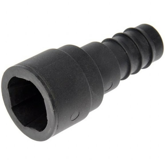 KarParts360 For GMC Sierra 1500 2000-2009 HVAC Heater Hose Connector | Nylon | Black | Barb End 1 Type | 1.33 Inches End 2 Outside Diameter | Quick Disconnect End 2 Type | Replacement For 15059583