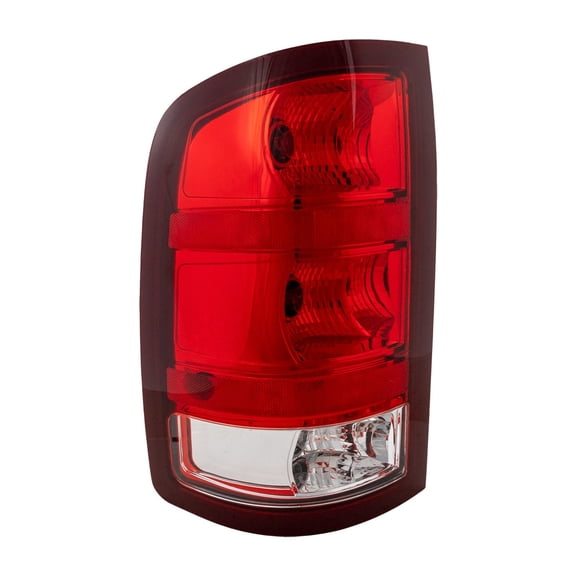KarParts360 For GMC Sierra 1500 2007-2013 Tail Light Assembly Driver Side | 1st Design | With 3047 Type Reverse Light Bulb | Replacement For GM2800208 | 25958484
