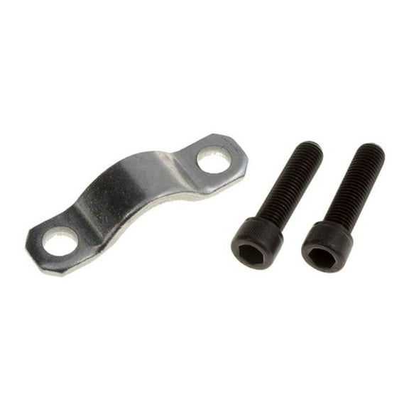 KarParts360 For GMC Sierra 1500 2007-2020 U-Joint Strap | Steel | 5/16 Inches Bolt Thread Size | 2-Bolts | 1 Strap Count | 2.50 Inches Strap Length | 0.64 Inches Strap Width | Replacement For 2310785