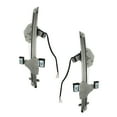 thumbnail image 1 of KarParts360 For GMC Sierra 1500 2014 15 16 17 18 2019 Window Regulator Assembly Driver And Passenger Side | Pair | Rear | 2 Pins | Power Cable | Standard | 12V | With Motor | For GM1550159, GM1551159, 1 of 4