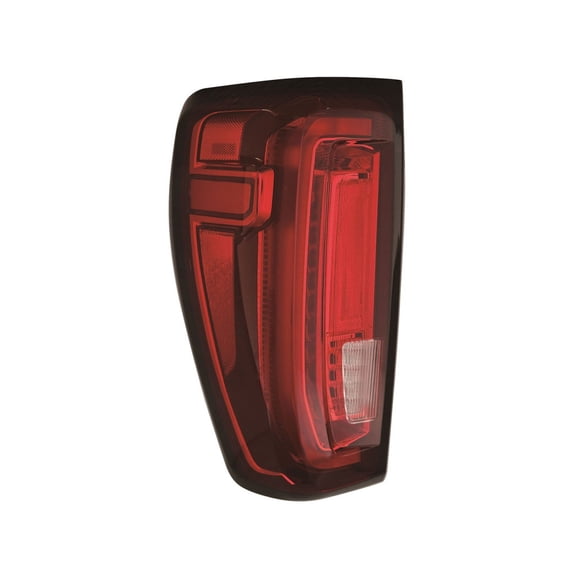 KarParts360 For GMC Sierra 1500 2019-2025 Tail Light Assembly Driver Side | LED | Denali Standard and Crew Cab | Red/Clear Lens | Black Housing | Excluded Logo | GM2800310 | 191275999400, 84968740