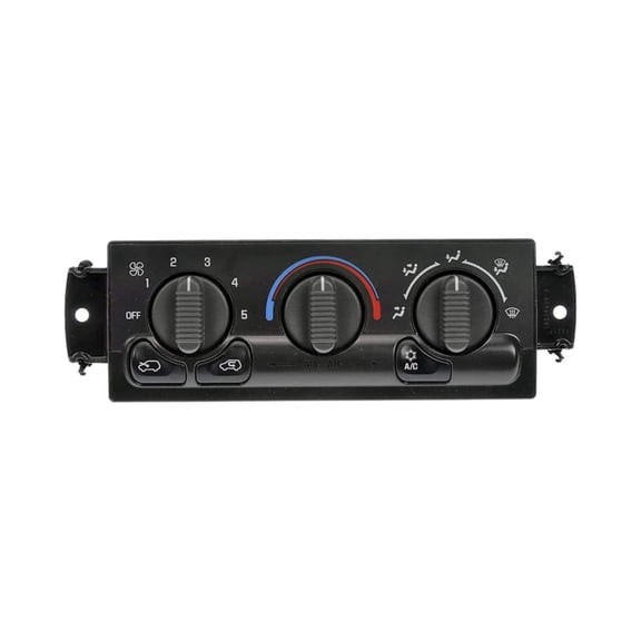 KarParts360 For GMC Sierra 1500/2500 1999 2000 2001 2002 Climate Control Module | Black Housing | Bolt On Mounting | Pin Terminal | Female Connector | Male Terminal Gender | 2 Connector | For 1505469