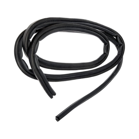 KarParts360 For GMC Sierra 1500/2500 HD Classic 2007 Door Weather Strip Seal | Rubber Material | Clip On Attachment | Black | 1.25 Inches Thickness | Replacement For 15063155, 15244250