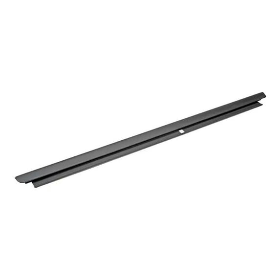 KarParts360 For GMC Sierra 1500/2500 HD Classic 2007 Door Window Sweep Rear Passenger Side, Outer | Rubber; Plastic | Black | Snap On | Felt Seal | Replacement For 15136070
